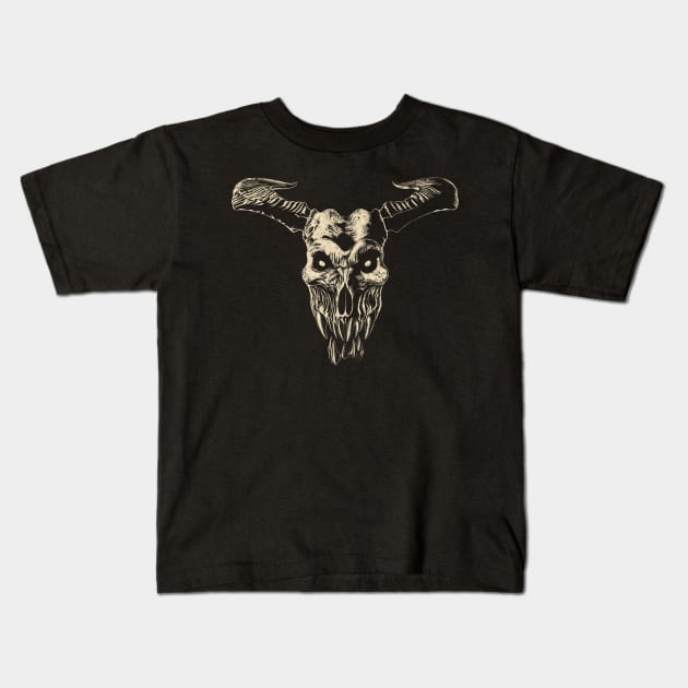 Icon of Sin V2 Kids T-Shirt by Remus